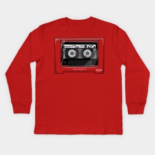 Powered by the 80's Kids Long Sleeve T-Shirt